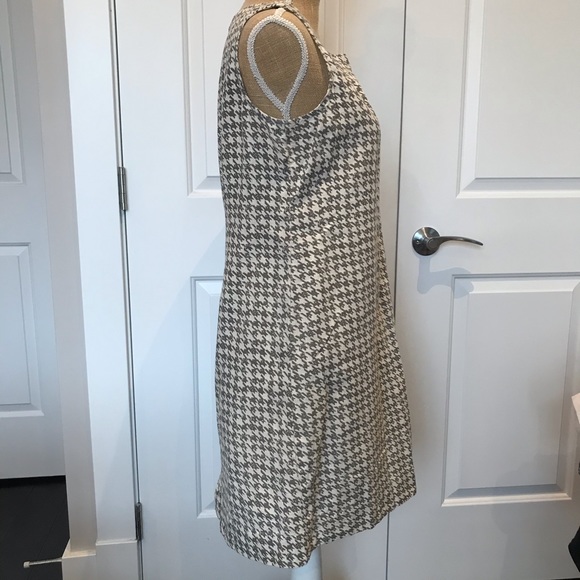 Sleeveless Houndstooth Dress - Picture 2 of 8